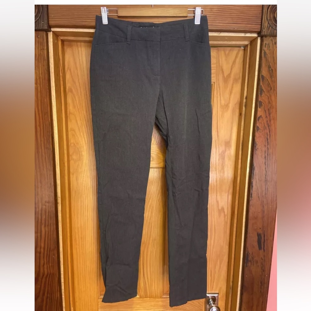Betabrand Size 27 Bike To Work Skinny Pants Dark Gray Stretch Trousers